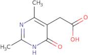 (4-Hydroxy-2,6-dimethylpyrimidin-5-yl)acetic acid