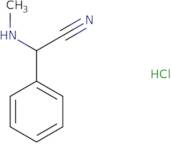 2-(Methylamino)-2-phenylacetonitrile hydrochloride