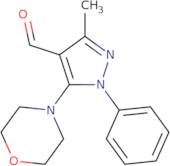 3-Methyl-5-morpholin-4-yl-1-phenyl-1H-pyrazole-4-carbaldehyde