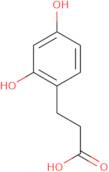3-(2,4-Dihydroxyphenyl)propionic acid