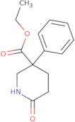 Ethyl 6-oxo-3-phenylpiperidine-3-carboxylate