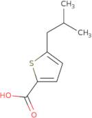 5-(2-Methylpropyl)thiophene-2-carboxylic acid