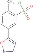 5-(5-Isoxazolyl)-2-methylbenzenesulfonyl chloride