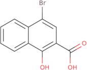 4-bromo-1-hydroxynaphthalene-2-carboxylic acid