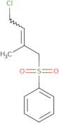 [(2E)-4-Chloro-2-methylbut-2-ene-1-sulfonyl]benzene