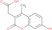 7-Hydroxy-4-methyl-3-coumarinylacetic acid