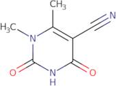 1,6-Dimethyl-2,4-dioxo-1,2,3,4-tetrahydropyrimidine-5-carbonitrile