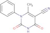 6-Methyl-2,4-dioxo-1-phenyl-1,2,3,4-tetrahydro-pyrimidine-5-carbonitrile