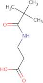 3-(2,2-Dimethylpropanamido)propanoic acid