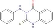 3-(Phenylamino)-2-sulfanyl-3,4-dihydroquinazolin-4-one