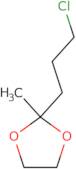 2-(3-Chloropropyl)-2-methyl-1,3-dioxolane