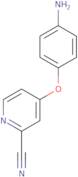 4-(4-Aminophenoxy)pyridine-2-carbonitrile