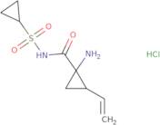 (1R,2S)-1-Amino-N-(cyclopropylsulfonyl)-2-vinylcyclopropanecarboxamide hydrochloride