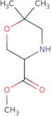 Methyl 6,6-dimethyl-morpholine-3-carboxylate