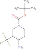 4-Amino-3-trifluoromethyl-piperidine-1-carboxylic acid tert-butyl ester