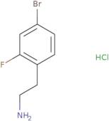2-(4-bromo-2-fluorophenyl)ethan-1-amine hydrochloride