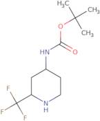 4-N-Boc-amino-2-trifluoromethylpiperidine