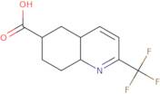 2-(Trifluoromethyl)-4a,5,6,7,8,8a-hexahydroquinoline-6-carboxylic acid