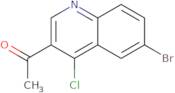 1-(6-bromo-4-chloroquinolin-3-yl)ethan-1-one
