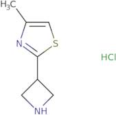 2-(Azetidin-3-yl)-4-methylthiazole hydrochloride