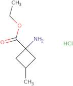 Ethyl 1-amino-3-methylcyclobutanecarboxylate hydrochloride