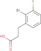 3-(2-Bromo-3-fluorophenyl)propanoic acid