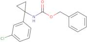 Benzyl N-[1-(3-chlorophenyl)cyclopropyl]carbamate
