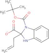 2-Allyl-1-(tert-butoxycarbonyl)-2,3-dihydro-1H-benzo[d]imidazole-2-carboxylic acid