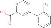 4-(2-Methylphenyl)pyridine-2-carboxylic acid