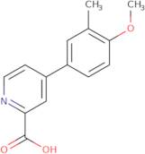 4-(4-Methoxy-3-methylphenyl)picolinic acid