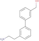 (3-[3-(2-Aminoethyl)phenyl]phenyl)methanol