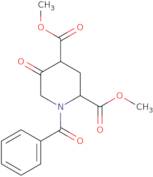 Dimethyl 1-benzoyl-5-oxopiperidine-2,4-dicarboxylate