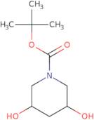 3,5-Dihydroxy-piperidine-1-carboxylic acid tert-butyl ester