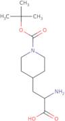 2-Amino-3-[1-(tert-butoxycarbonyl)piperidin-4-yl]propanoic acid