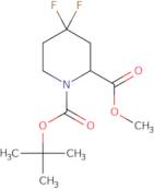 1-tert-Butyl 2-methyl 4,4-difluoropiperidine-1,2-dicarboxylate