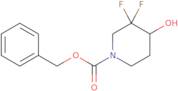 Benzyl 3,3-difluoro-4-hydroxypiperidine-1-carboxylate