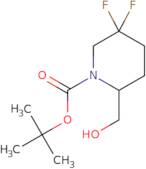 Tert-Butyl 5,5-Difluoro-2-(Hydroxymethyl)Piperidine-1-Carboxylate