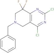 6-Benzyl-2,4-dichloro-8,8-difluoro-5,6,7,8-tetrahydropyrido[4,3-d]pyrimidine