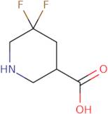 5,5-difluoropiperidine-3-carboxylic acid
