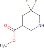 Methyl 5,5-difluoropiperidine-3-carboxylate