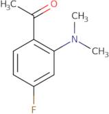 1-[2-(Dimethylamino)-4-fluorophenyl]ethan-1-one