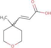 3-(4-Methyloxan-4-yl)prop-2-enoic acid