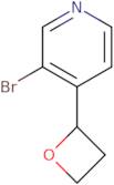 3-Bromo-4-(oxetan-2-yl)pyridine