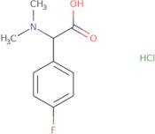 (Dimethylamino)(4-fluorophenyl)acetic acid hydrochloride