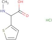 (Methylamino)(2-thienyl)acetic acid hydrochloride