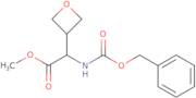 Methyl 2-{[(benzyloxy)carbonyl]amino}-2-(oxetan-3-yl)acetate