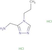 [(4-Propyl-4H-1,2,4-triazol-3-yl)methyl]amine dihydrochloride