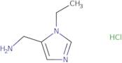 1-(1-ethyl-1H-imidazol-5-yl)methanamine dihydrochloride