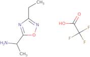 1-(3-Ethyl-1,2,4-oxadiazol-5-yl)ethanamine 2,2,2-trifluoroacetate