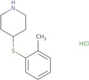 4-[(2-Methylphenyl)thio]piperidine hydrochloride